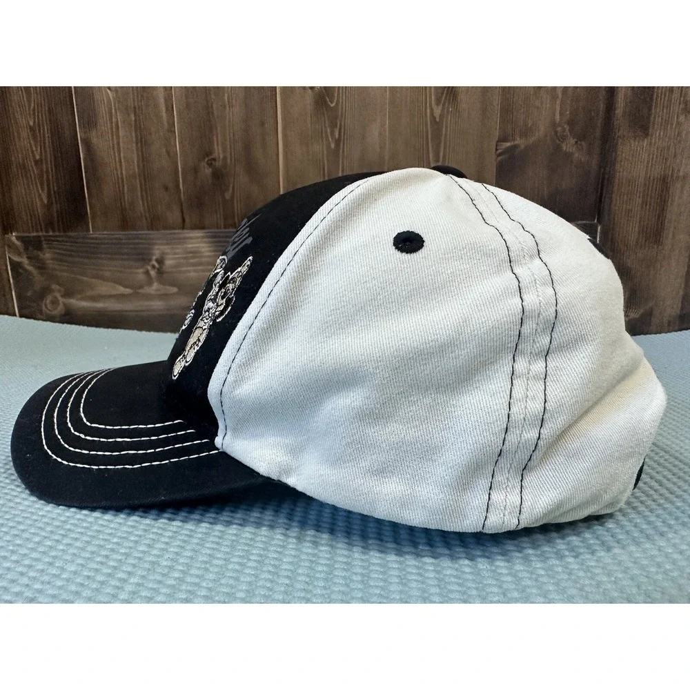 VTG Y2K Disney Mickey Mouse Classic‎ Black Authentic Baseball Cap Hat Strapback